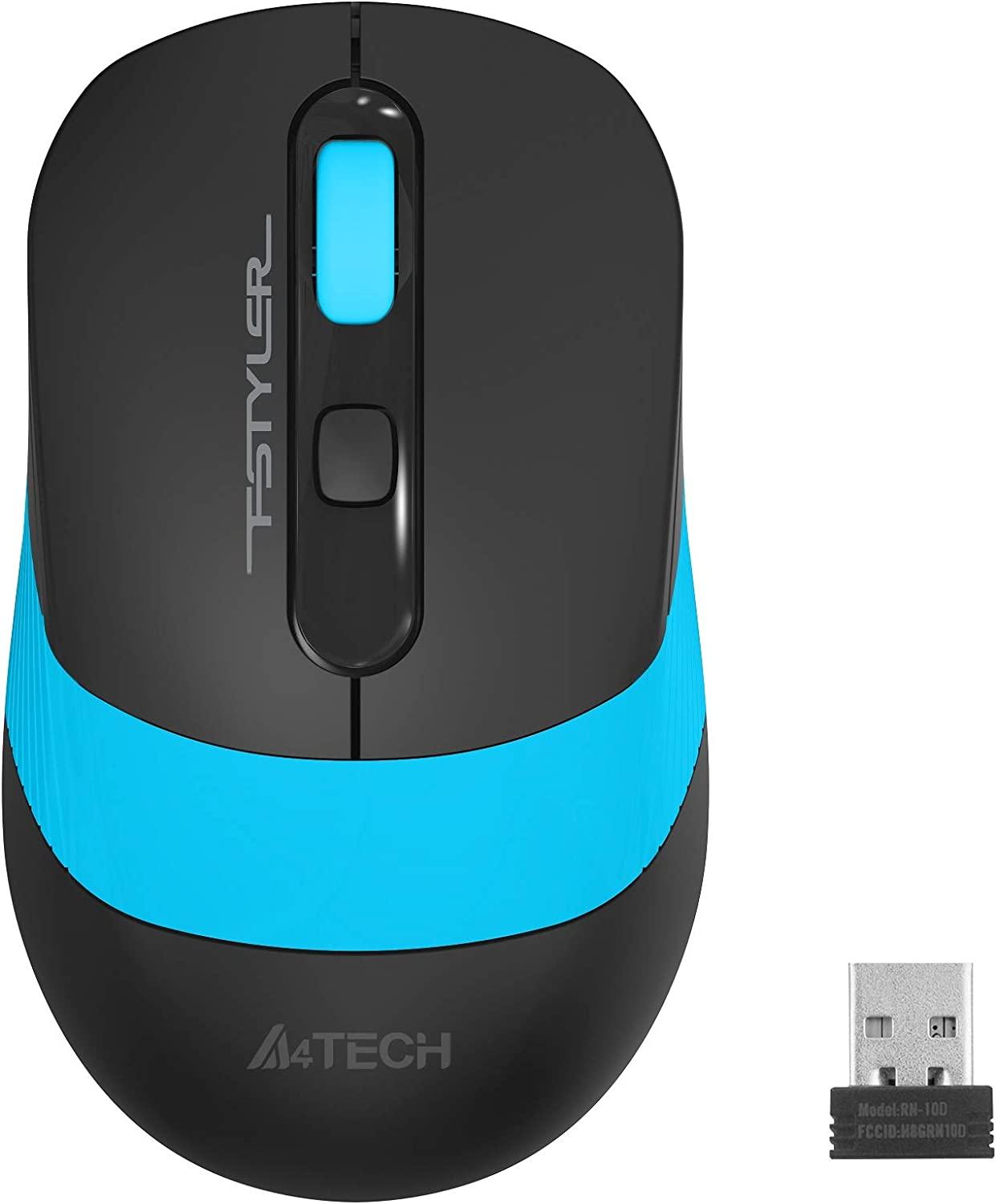 A4 Tech FG10 2000dpi 2.4G Mavi Kablosuz Mouse